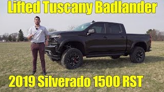 LIFTED 2019 Chevy Silverado 1500 RST Badlander by Tuscany [upl. by Medora]