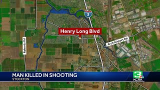 1 dead in Stockton shooting police investigate [upl. by Ailatan610]