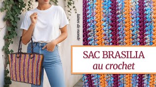 👜 Sac à Main au Crochet Facile  Le Retour de Nos Tutos DIY  🎉laines du monde [upl. by Lorri]