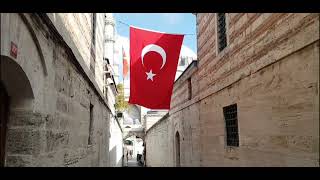 Süleymaniyenin tarihî sokaklarında bir yürüyüş ve Süleymaniye Camii [upl. by Eignav]