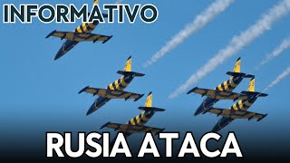 INFORMATIVO Rusia ataca aeródromos de aviones occidentales EEUU advierte en Líbano y Taiwán alerta [upl. by Llemaj]