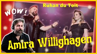 Amira Willighagen amp Ruhan du Toit  The Phantom Of The Opera Live  REACTION [upl. by Daley]