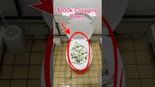 Man flushes over 100k factshorts factsyouneedtoknow facts newshorts oddfacts [upl. by Ellenig]