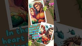 Aquaman and Mera Romance ❤️ Beneath Waves lovestory aqualove ocean dccomics dcuniverse [upl. by Einahpats]