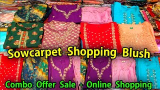 Sowcarpet Shopping Blush வேறு யாரும் தரமுடியாத Offer Sale Kurtis👌👌 Combo Offer Sale Kurtis online [upl. by Nyleaj133]