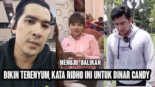 akhirnya ridho ilahi beri kata menyentuh pada dinar candy semoga balikan [upl. by Anura]