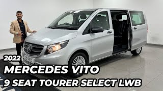 2022 Mercedes Vito 114 20CDI Tourer Select L 9 Seat VAT Q [upl. by Daly]