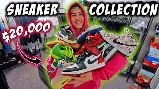 My ENTIRE 20000 Sneaker Collection [upl. by Gall]