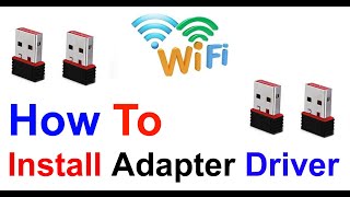 How to Install and Uninstall WiFi Drivers in Windows 7 [upl. by Redwine]