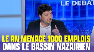 Le Rassemblement National menace 1000 emplois dans le bassin nazairien [upl. by Bjorn143]