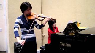 金陵十三釵 主題曲 － 秦淮景 Violin and Piano cover by Doris Lee and Helen Cha [upl. by Stav]