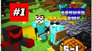 Why I am planning to kill everyone in this Minecraft Server Zender SMP S1 ep1 [upl. by Redep]