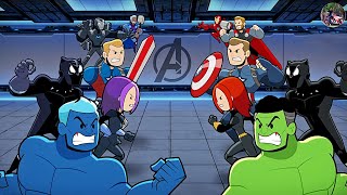 Avengers Vs Duplicate Avengers Part 2 Explain In Hindi CartoonHooligans [upl. by Robison]