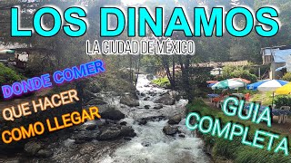 LOS DINAMOS 🌲  CDMX  Que HACER🟢  Donde COMER😮  Como LLEGAR  RIO VIVO🤩 [upl. by Cchaddie7]