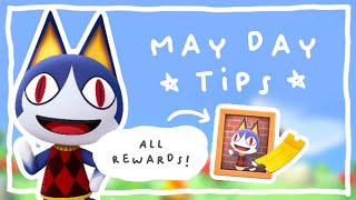 MAY DAY TIPS amp TRICKS 2024  FULL MAZE WALKTHROUGH  ANIMAL CROSSING NEW HORIZONS [upl. by Suivat826]