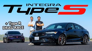 2024 Acura Integra Type S  Road Review Drag Race  Lap Time [upl. by Ybok]