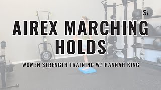 Airex Marching Holds [upl. by Etnuad]