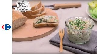 Les rillettes de truite fumée en tartines [upl. by Lay]