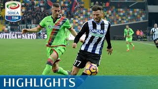 Udinese  Crotone  20  Highlights  Giornata 17  Serie A TIM 201617 [upl. by Ereveniug]