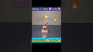 science experiment  magic tricks  matchstick experiment 😱  science shorts experiment [upl. by Moia729]