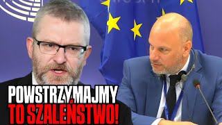 BRAUN NIE GRYZIE SIĘ W JĘZYK PRZED KOMISARZEM UE [upl. by Ognimod800]