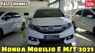 Honda Mobilio E MT 2021  Review Indonesia [upl. by Oynotna]