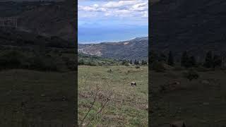 MONTI NEBRODI CON VISTA DELLE ISOLE EOLIE sicilia beatifulplace naturaleza travel italy [upl. by Sherry]