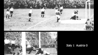 Italia  Austria 10  Mondiali Italia 1934  semifinale [upl. by Namyaw]