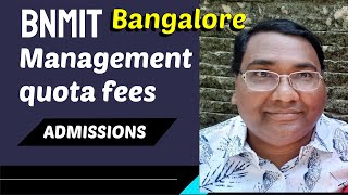 BNMIT college BangaloreBNM institute of Technologyreviewcampusplacementsmanagement quota fees [upl. by Sucramej]