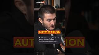 Pieter Levels uses AI automation for everything youtube viralvideo [upl. by Iderf748]