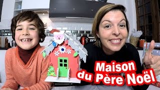 Diy  On construit LA MAISON DU PERE NOEL [upl. by Paula866]