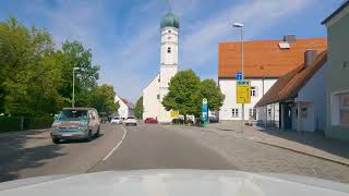 Markt Schwaben Town Near Munich  Driving Tour 4K [upl. by Thibault]