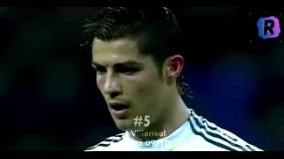 Cristiano Ronaldo Top 10 free kick goalskeşfet football ronaldo cr7 goals freekick [upl. by Neenaej]