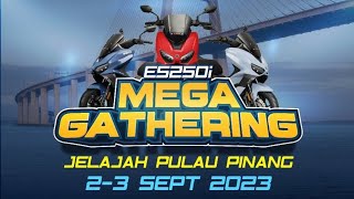 Wmoto ES250i Gathering jelajah Pulau Pinang wmoto es250i [upl. by Fredkin]