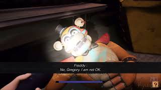 FNAF security breach  no gregory I am not ok  original [upl. by Odranreb]