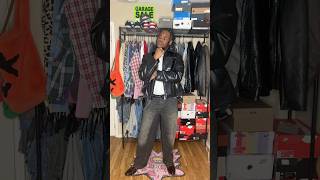 Greaser fit 🚬🕴🏾 fypシ゚ grwm shorts outfitideas [upl. by Ahsinert]