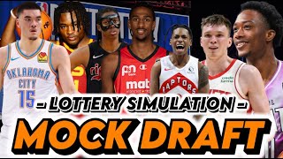 2024 NBA Mock Draft With A BLOCKBUSTER Trade [upl. by Rayle]