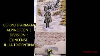 MURALES DEDICATO AGLI ALPINI NELLA RITIRATA DI RUSSIA NEL GENNAIO DEL 1943  MERC 5  7  2023 [upl. by Chien]