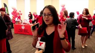 Evento quotGo Red Por Tu Corazónquot Para Mujeres Latinas [upl. by Hyatt617]