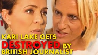 Kari Lake Gets DESTROYED By British Journalist [upl. by Leahci]