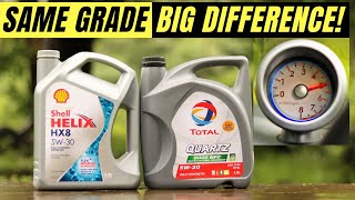 HOW TOTAL QUARTZ 8000 IS COMPLETELY DIFFERENT TO SHELL HELIX HX8 BEST SYNTHETIC ENGINE OIL MILEAGE [upl. by Vlada]