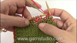 How to knit a pattern in double knitting [upl. by Evaleen724]