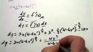 Calculus Finding Differentials of Functions [upl. by Aenel226]