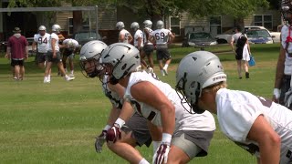 Ryan Tirrell Riley Wilson taking reins as leaders of Montanas newlook linebacking core [upl. by Edrei548]