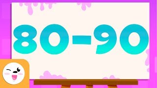 Guess the numbers from 80 to 90  Learn to read and write numbers from 1 to 100 [upl. by Gualterio]