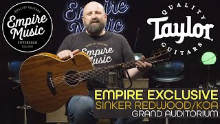 Taylor Empire Select 714ce Sinker RedwoodKoa  EMPIRE MUSIC [upl. by Solrak]