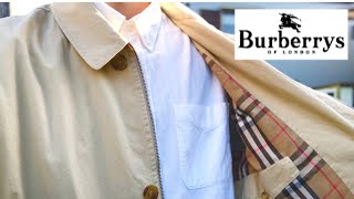 【古着】Burberrysの春アウター買いました [upl. by Eidnac]