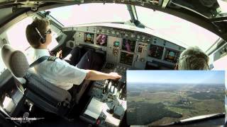 SBGO RWY14  Goiania APP RNAV DAYLIGHT [upl. by Tewfik]