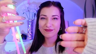 ASMR 🥱 Tingly Mouth Sounds amp Light Triggers for Sleep Hand Movements Plucking amp Face Tracing [upl. by Anicnarf]