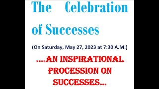 NMMS2023The Celebration of SuccessesOn Saturday May 27 2023 at 730 AMPartII [upl. by Arrais]